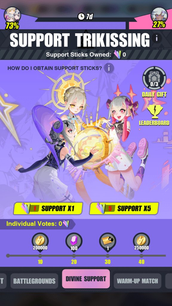 Divine Support Event 4